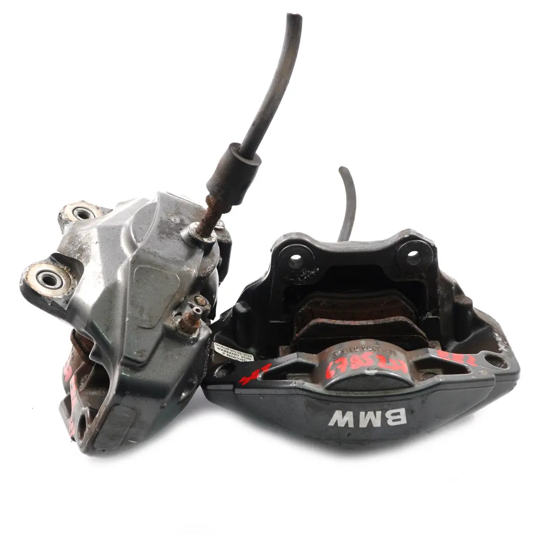 Trasera Izquierda Derecha Juego de pinzas freno Brembo para BMW E82 E88 135i con número de pieza 6785237 BMW E82 E88 135i Trasera Izquierda Derecha Juego de pinzas freno Brembo - SKU 6785237 - Número de pieza 6785237