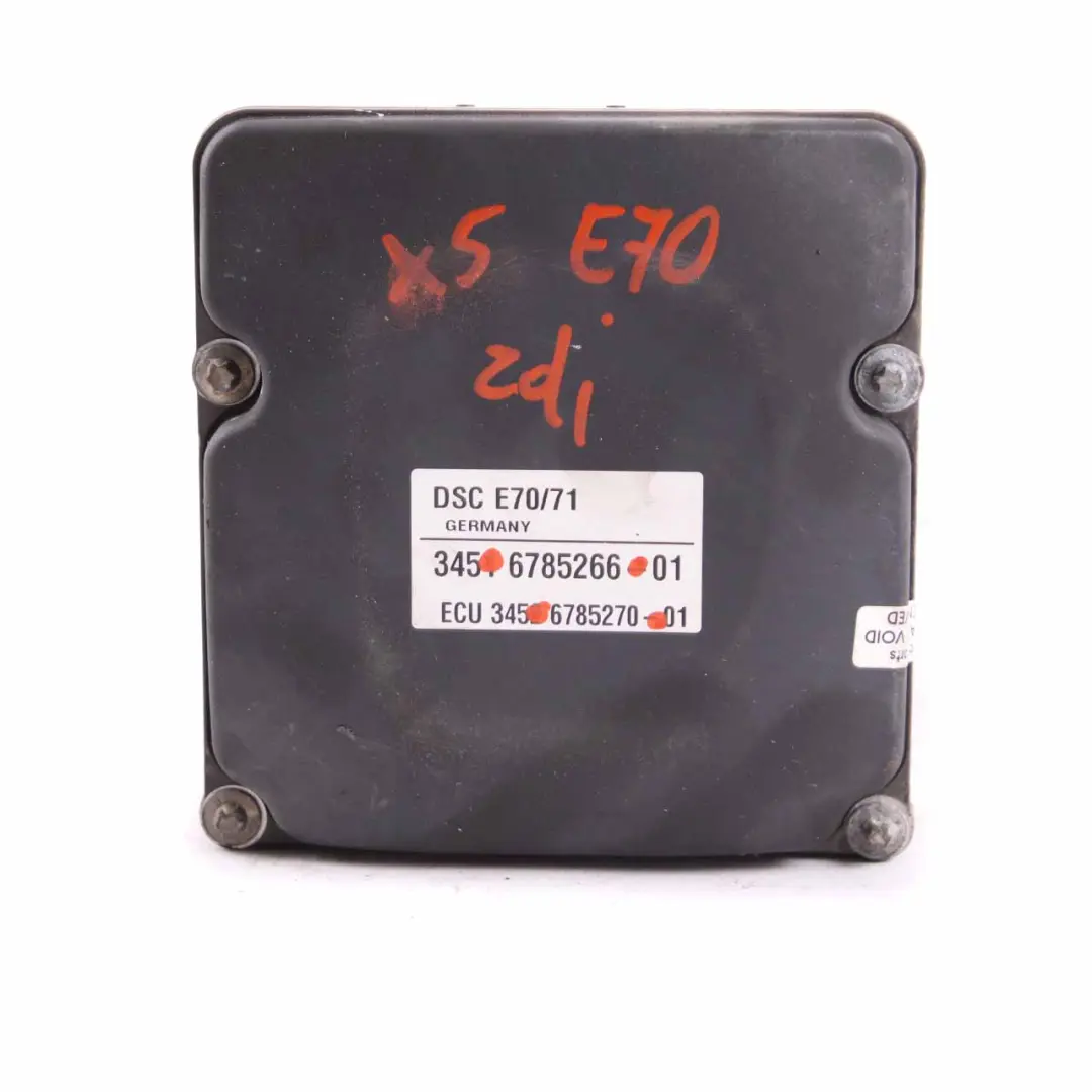 Hydroaggregat DSC ABS 6785270 für BMW X5 X6 er E70 E71 mit Teilenummer 6785266 BMW X5 X6 er E70 E71 Hydroaggregat DSC ABS 6785270 - SKU 6785266 - Teilenummer 6785266