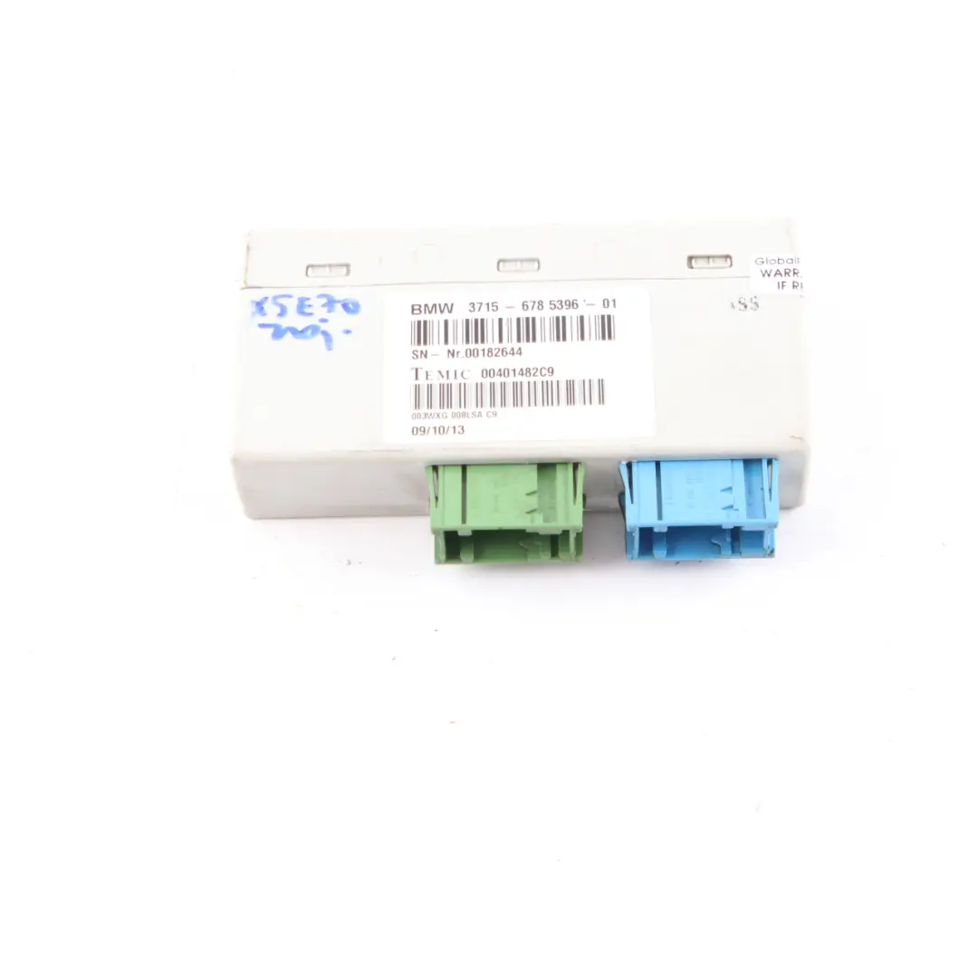 VDC Module BMW X5 E70 X6 E71 Vertical Dynamic Control Unit ECU to with Part number 6785396 VDC Module BMW X5 E70 X6 E71 Vertical Dynamic Control Unit ECU - SKU 6785396 - Part number 6785396