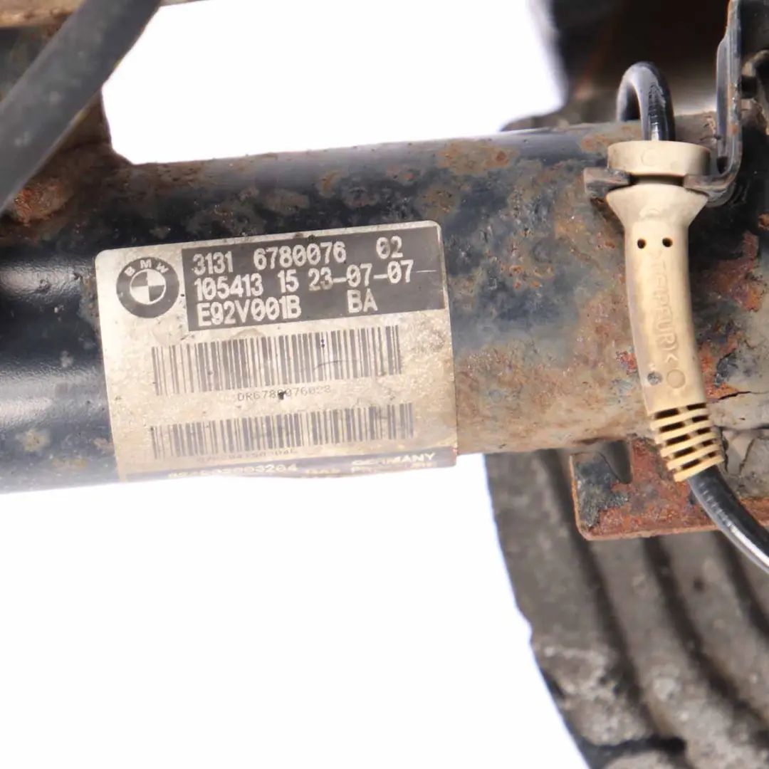 BMW E92 330i N53 Front Spring Strut Leg Suspension Hub Brake Disc Right O/S - SKU 6785590-5 - Part number 6785590