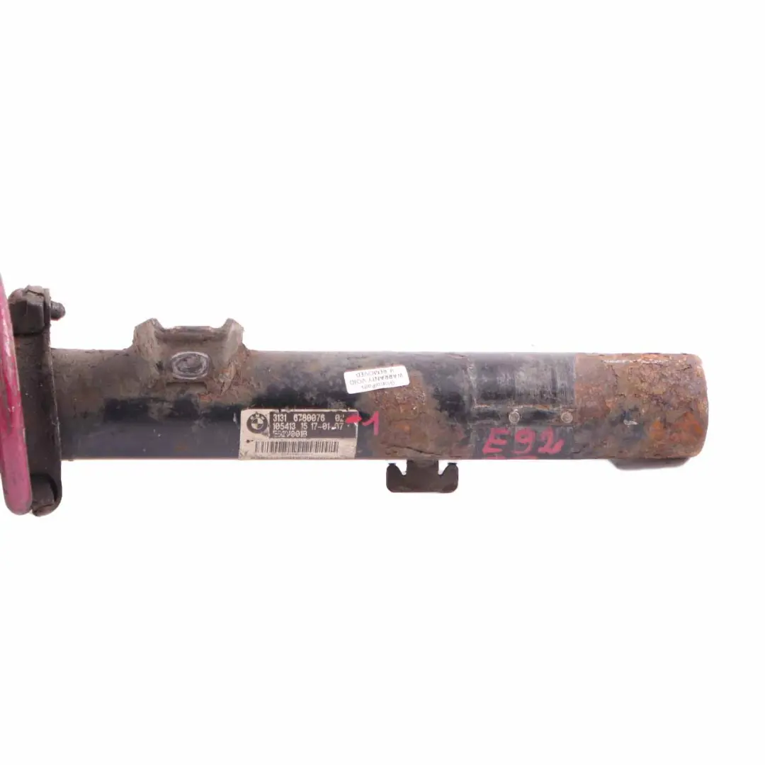 Strut Front Right O/S Suspension Shock Absorber 6780076 to BMW E92 E93 Spring with Part number 6796156 BMW E92 E93 Spring Strut Front Right O/S Suspension Shock Absorber 6780076 - SKU 6785590 - Part number 6796156