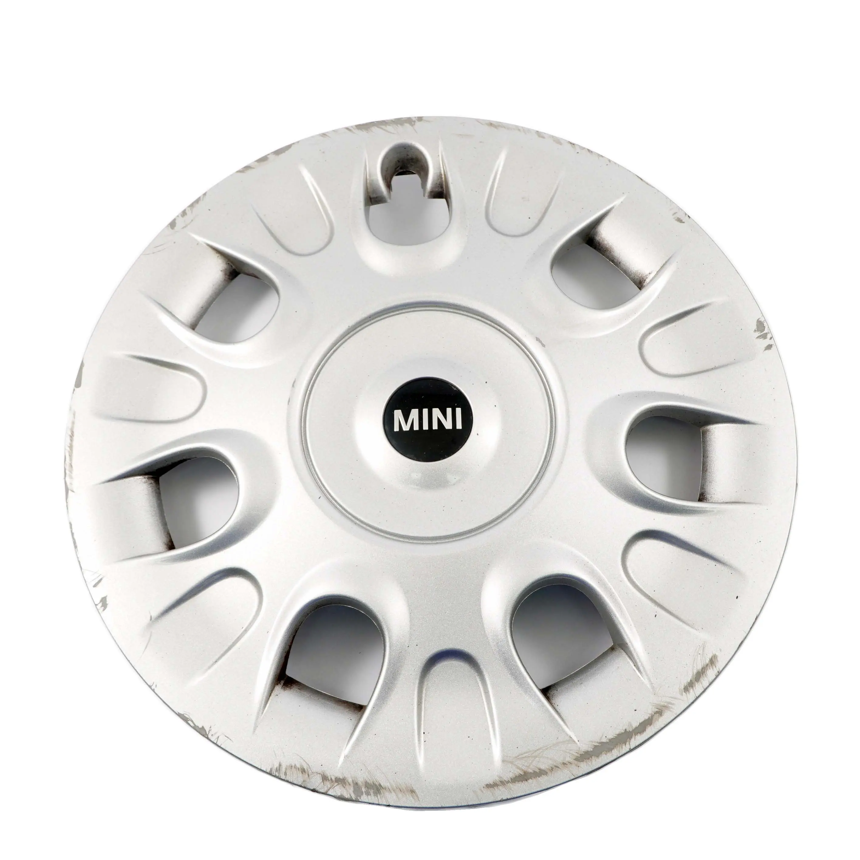 Mini Coprimozzo R50 R52 R56 15'' Copriruota Pannello Coprimozzo Argento 6785977