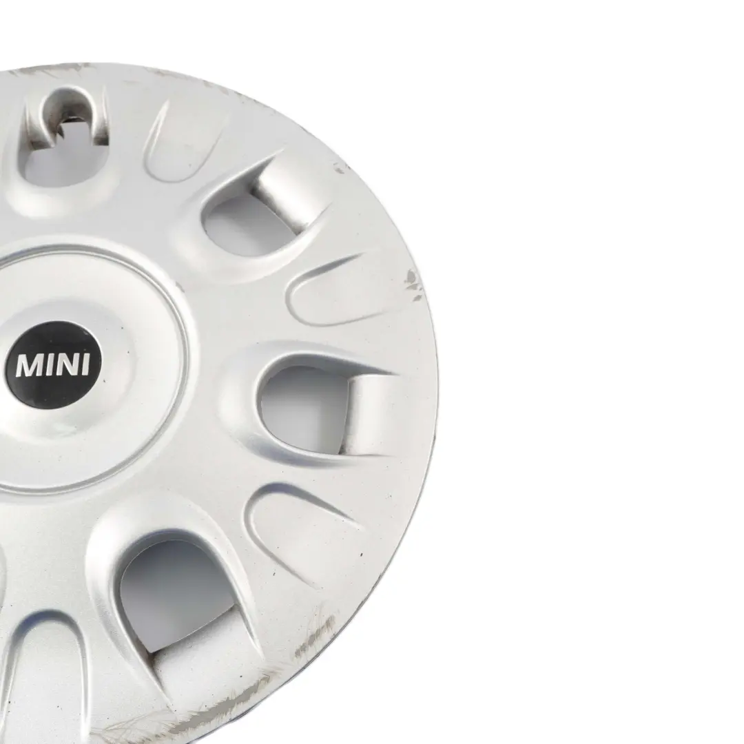 MINI Hub Cap R50 R52 R56 R57 15'' Wheel Cover Trim Panel Hubcap Silver - SKU 6785977-3 - Part number 6785977