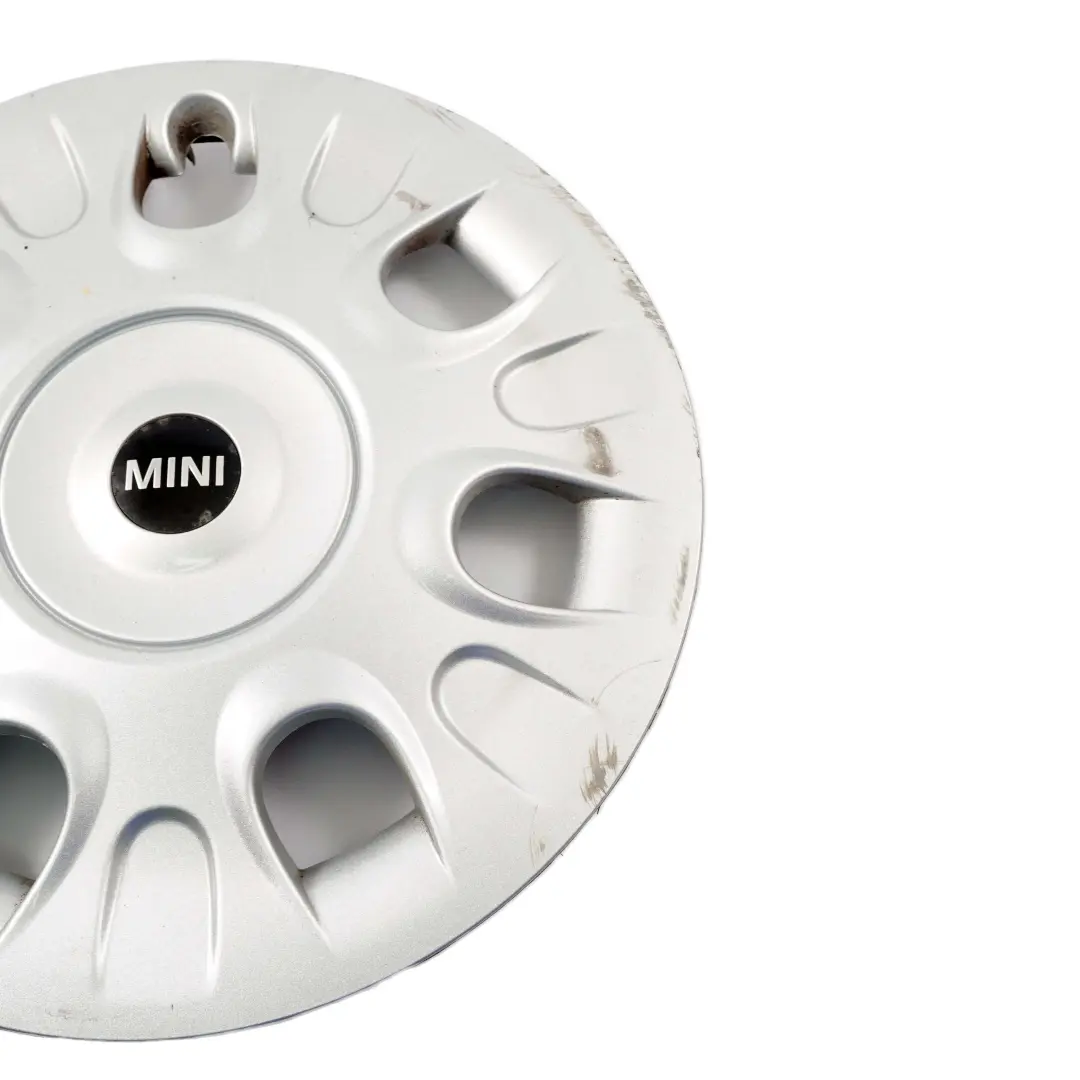 Hub Cap R50 R52 R56 R57 15'' Wheel Cover Trim Panel Hubcap Silver to MINI with Part number 6785977 MINI Hub Cap R50 R52 R56 R57 15'' Wheel Cover Trim Panel Hubcap Silver - SKU 6785977-4 - Part number 6785977