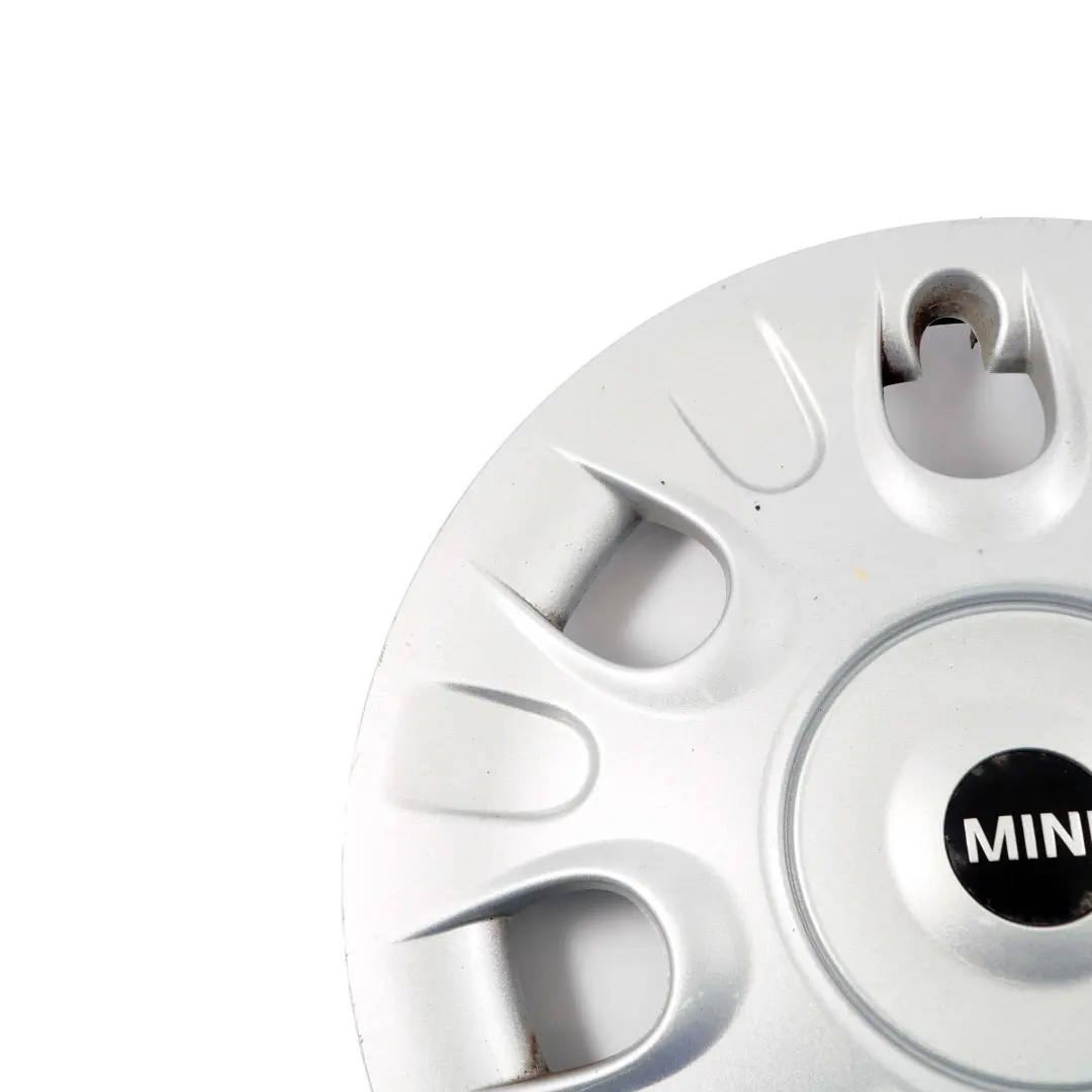 Hub Cap R50 R52 R56 R57 15'' Wheel Cover Trim Panel Hubcap Silver to MINI with Part number 6785977 MINI Hub Cap R50 R52 R56 R57 15'' Wheel Cover Trim Panel Hubcap Silver - SKU 6785977-4 - Part number 6785977