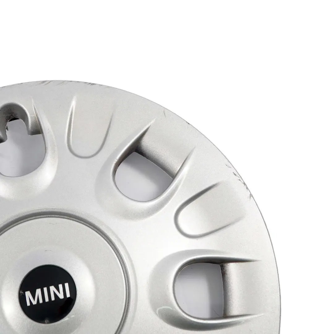 Coprimozzo R50 R52 R56 15'' Copriruota Pannello Coprimozzo Argento per Mini con numero di parte 6785977 Mini Coprimozzo R50 R52 R56 15'' Copriruota Pannello Coprimozzo Argento - SKU 6785977-6 - Numero di parte 6785977
