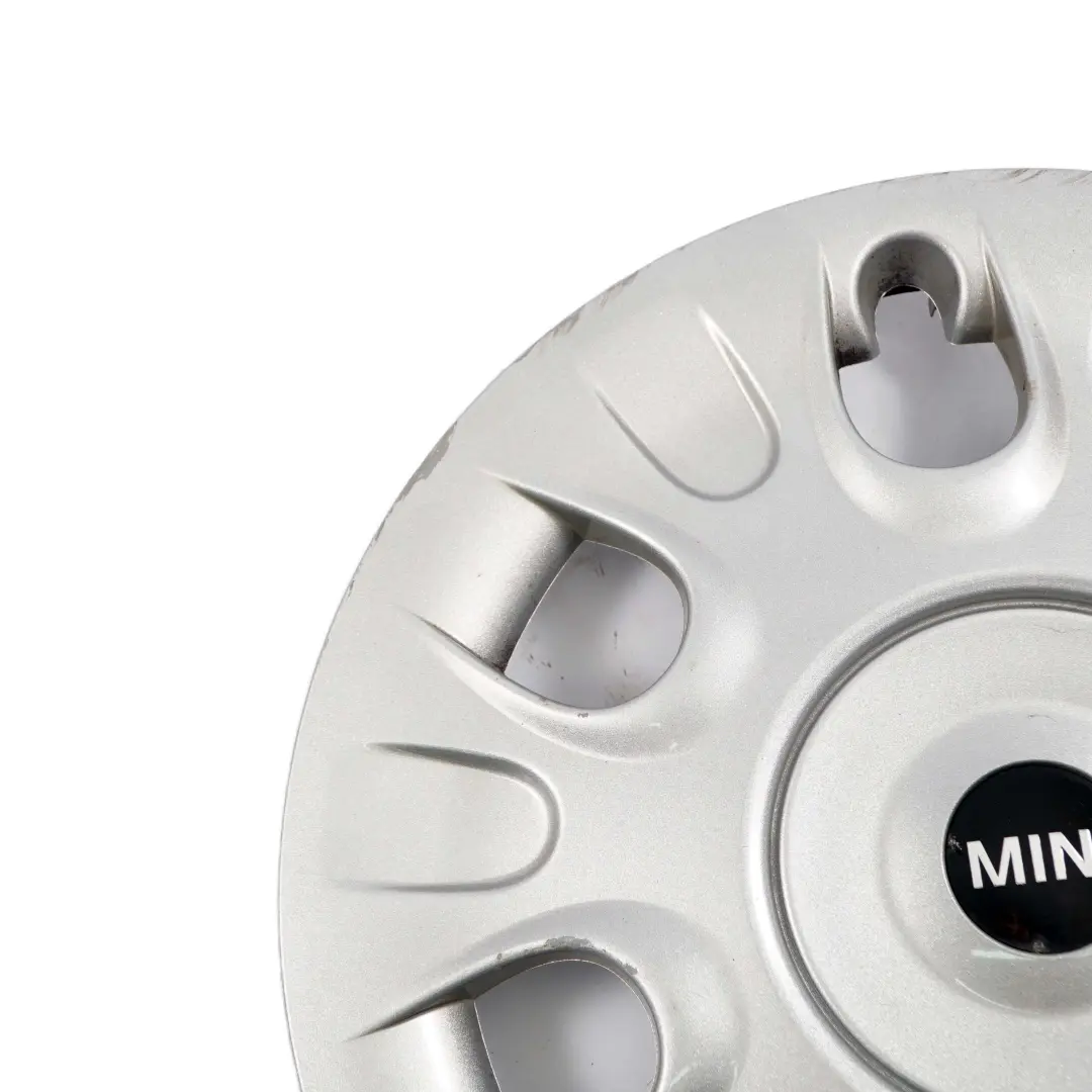 Coprimozzo R50 R52 R56 15'' Copriruota Pannello Coprimozzo Argento per Mini con numero di parte 6785977 Mini Coprimozzo R50 R52 R56 15'' Copriruota Pannello Coprimozzo Argento - SKU 6785977-6 - Numero di parte 6785977