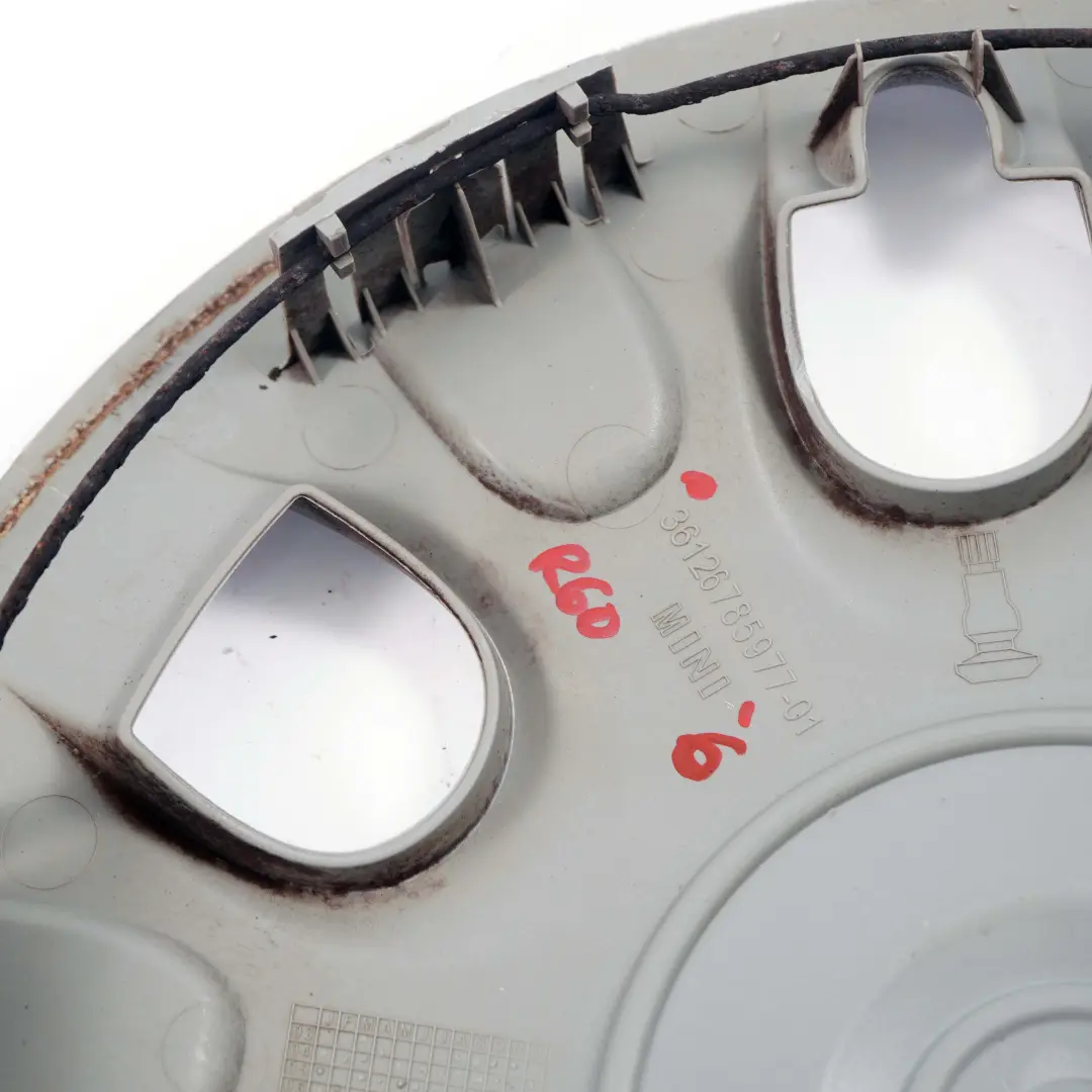 Mini Coprimozzo R50 R52 R56 15'' Copriruota Pannello Coprimozzo Argento - SKU 6785977-6 - Numero di parte 6785977