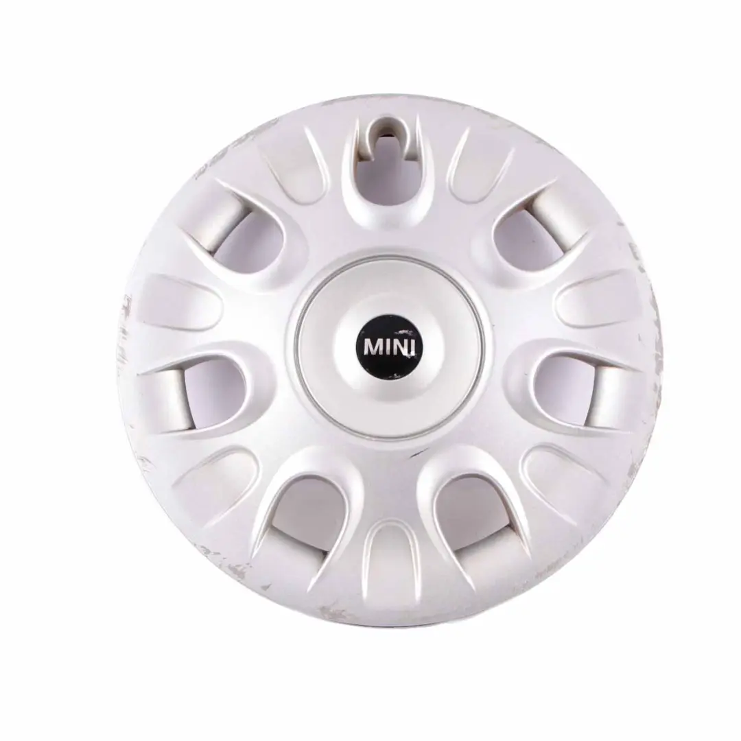 Hub Cap R50 R52 R56 R57 15'' Wheel Cover Trim Panel Hubcap Silver to MINI with Part number 6785977 MINI Hub Cap R50 R52 R56 R57 15'' Wheel Cover Trim Panel Hubcap Silver - SKU 6785977-7 - Part number 6785977