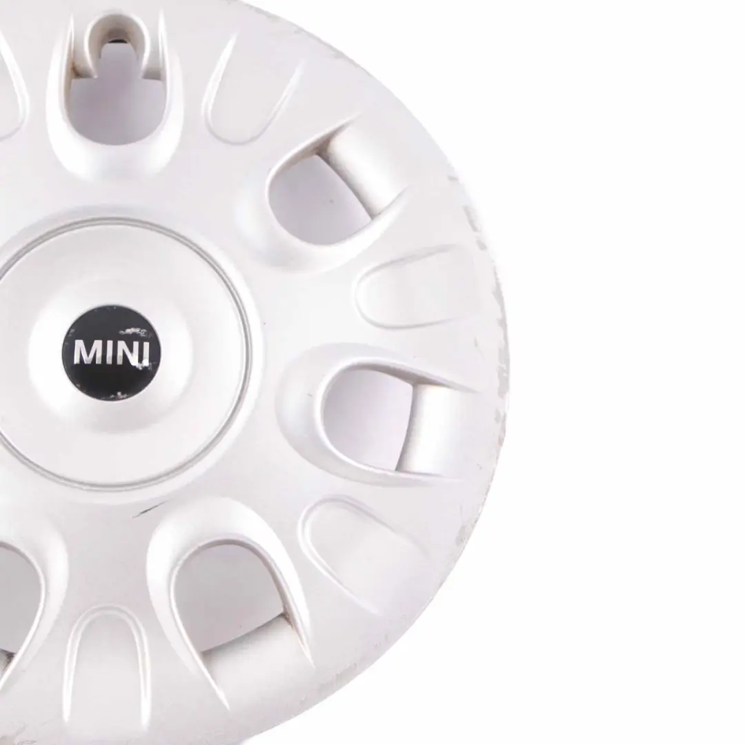 Hub Cap R50 R52 R56 R57 15'' Wheel Cover Trim Panel Hubcap Silver to MINI with Part number 6785977 MINI Hub Cap R50 R52 R56 R57 15'' Wheel Cover Trim Panel Hubcap Silver - SKU 6785977-7 - Part number 6785977