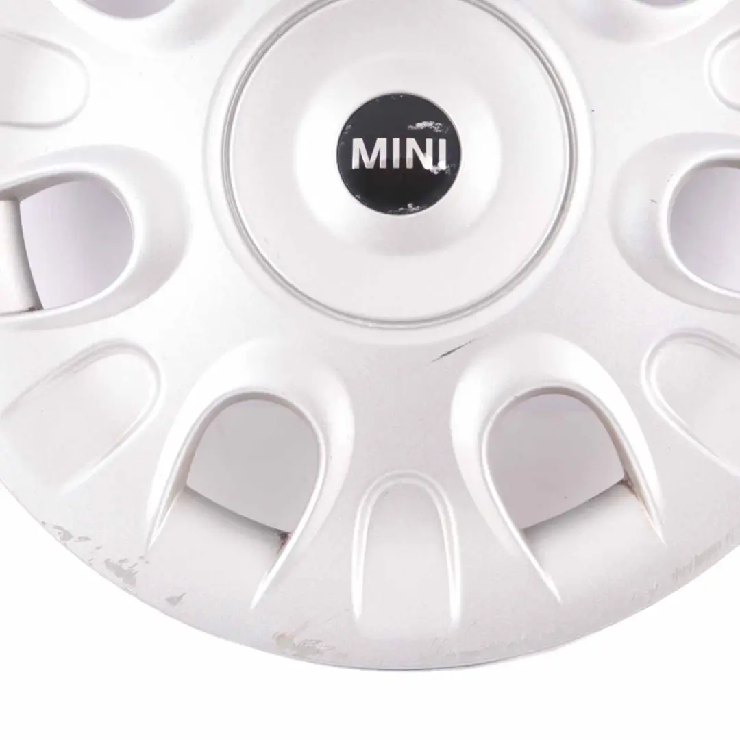 MINI Hub Cap R50 R52 R56 R57 15'' Wheel Cover Trim Panel Hubcap Silver - SKU 6785977-7 - Part number 6785977
