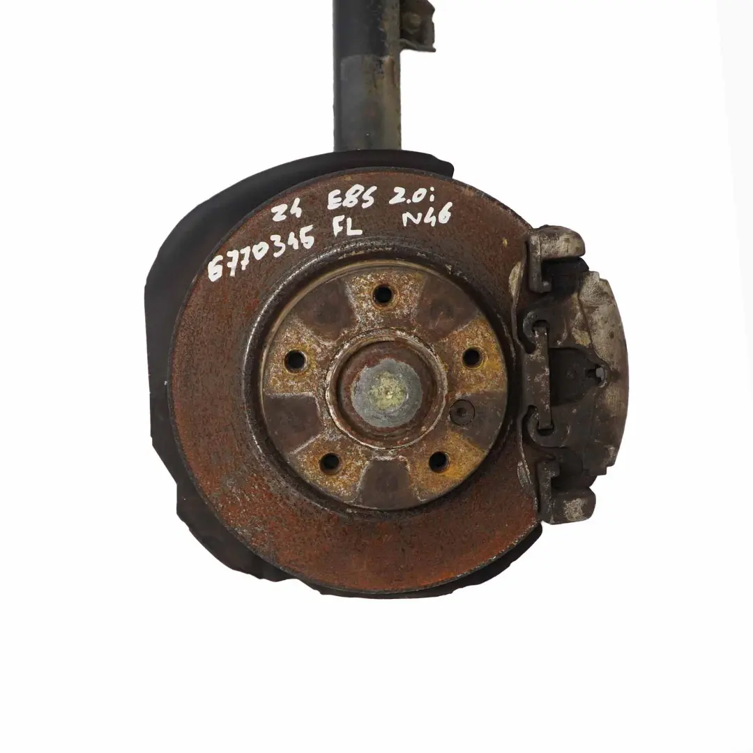 2.0i N46 Front Left N/S M Sport Suspension Leg Brake Disc Axle to BMW Z4 E85 with Part number 6785989 BMW Z4 E85 2.0i N46 Front Left N/S M Sport Suspension Leg Brake Disc Axle - SKU 6785989 - Part number 6785989
