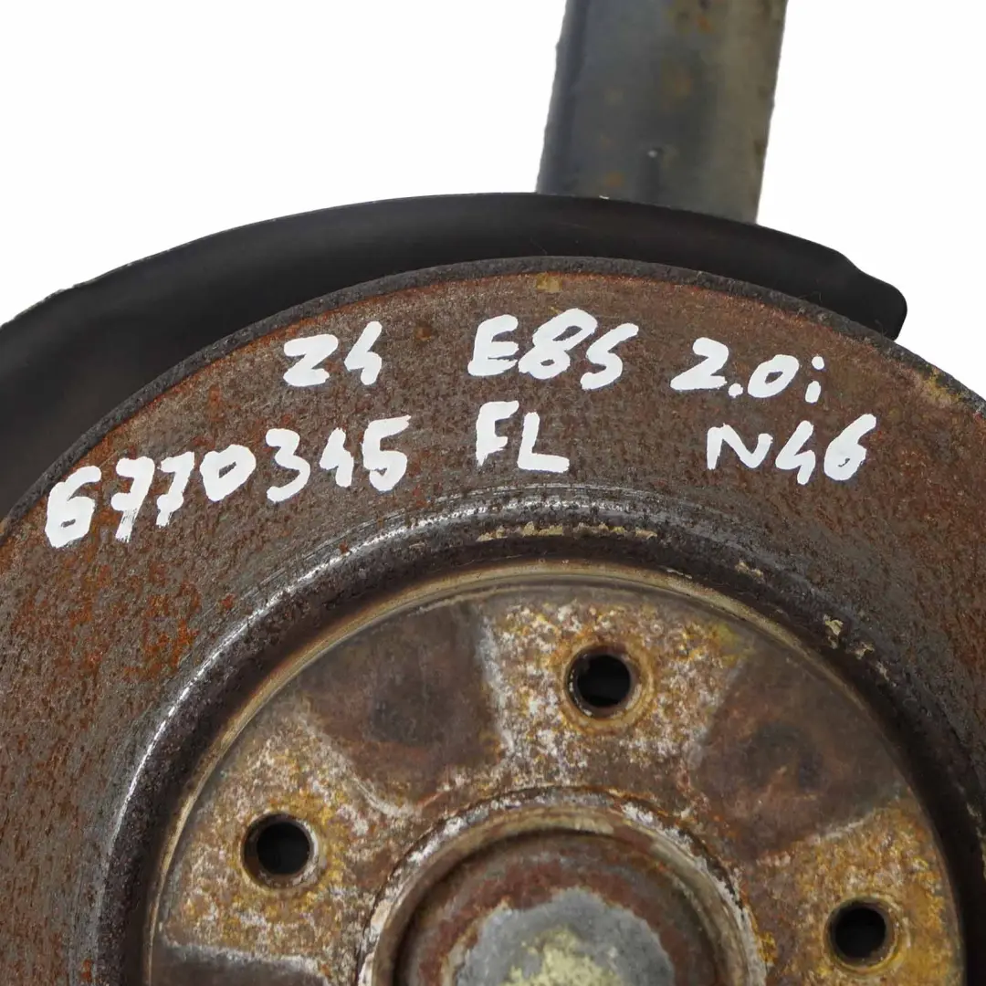 BMW Z4 E85 2.0i N46 Front Left N/S M Sport Suspension Leg Brake Disc Axle - SKU 6785989 - Part number 6785989