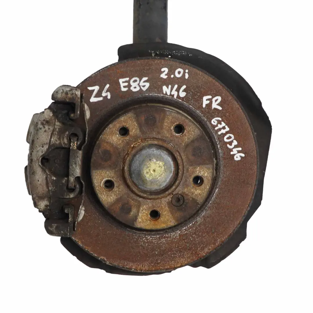 BMW Z4 E85 2.0i N46 M Sport Delantero Derecho Suspensión Pierna Freno Disco - SKU 6785990 - Número de pieza 6785990