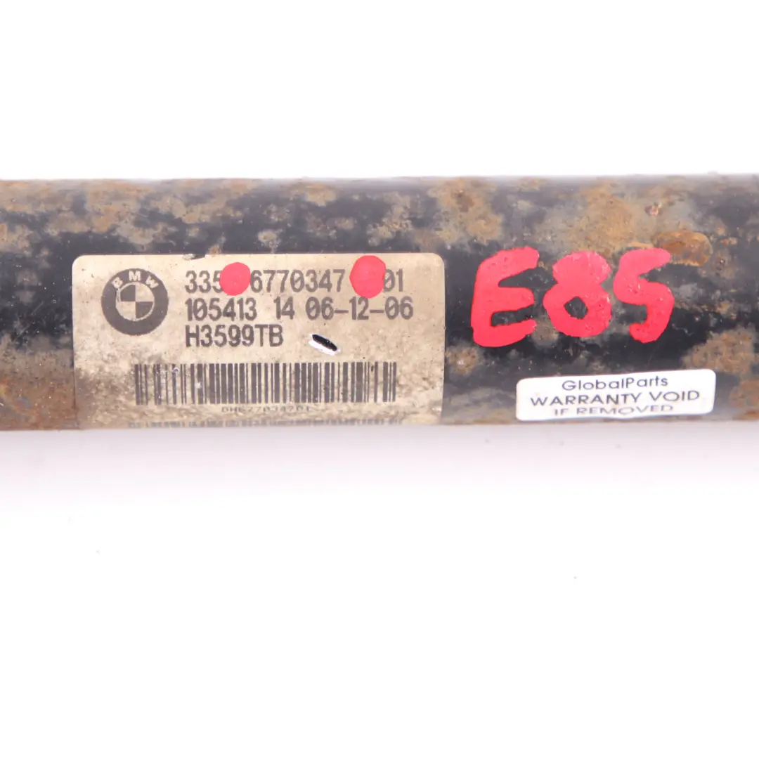 BMW Z4 E85 Muelle Strut Amortiguador Trasero Izquierdo Derecho 6770347 - SKU 6785997 - Número de pieza 6785997