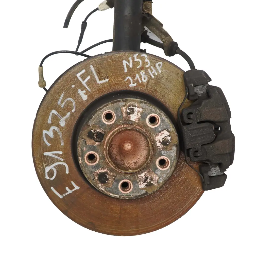 N53 anteriore sinistro molla puntone freno sospensione gamba mozzo per BMW E91 325i con numero di parte 6786013 BMW E91 325i N53 anteriore sinistro molla puntone freno sospensione gamba mozzo - SKU 6786013-7 - Numero di parte 6786013