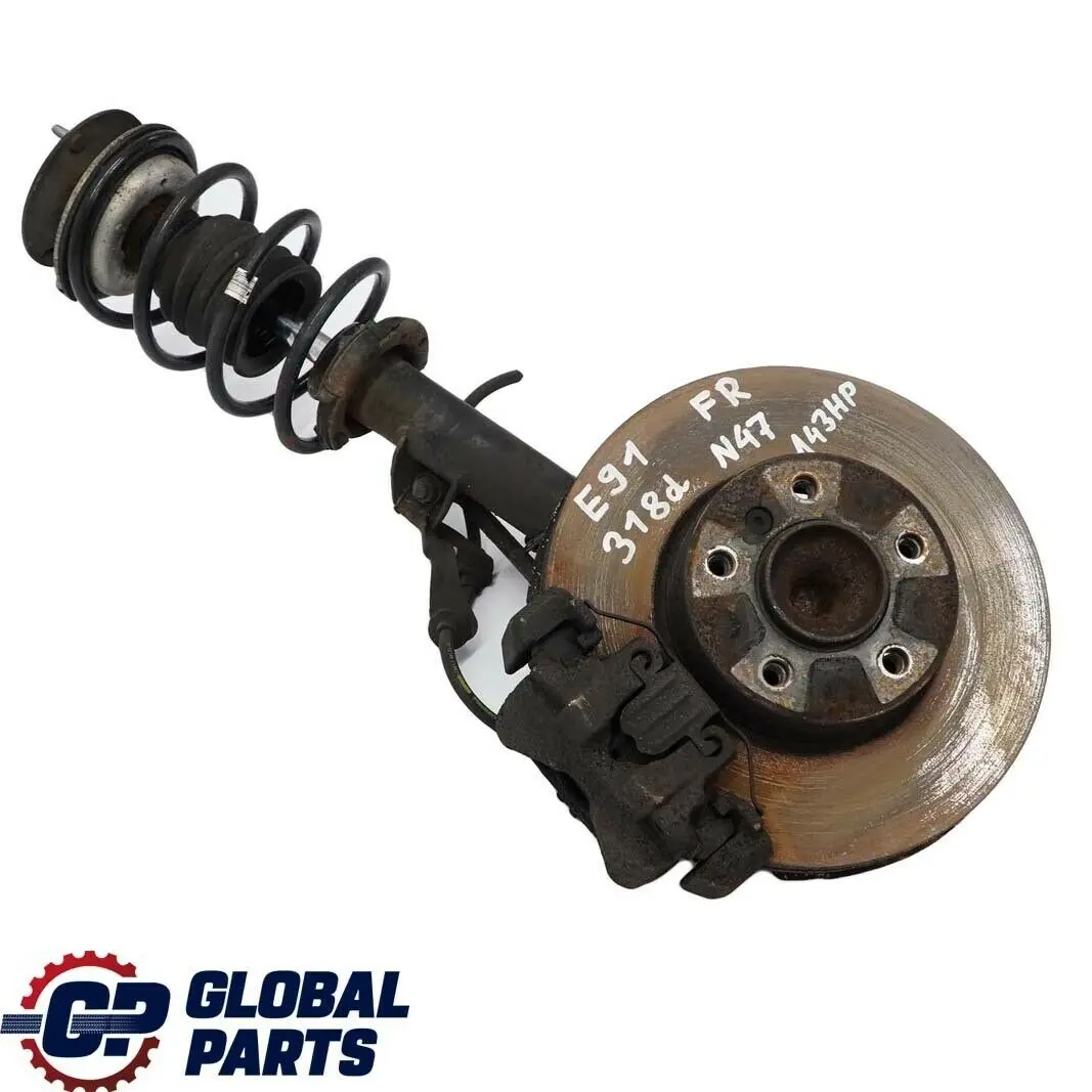 BMW 3 E91 Touring 318d N47 Front Right O/S Spring Strut Brake Suspension Leg - SKU 6786014-1 - Part number 6786014