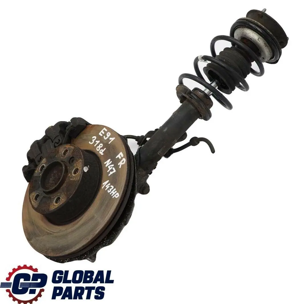 BMW 3 E91 Touring 318d N47 Front Right O/S Spring Strut Brake Suspension Leg - SKU 6786014-1 - Part number 6786014