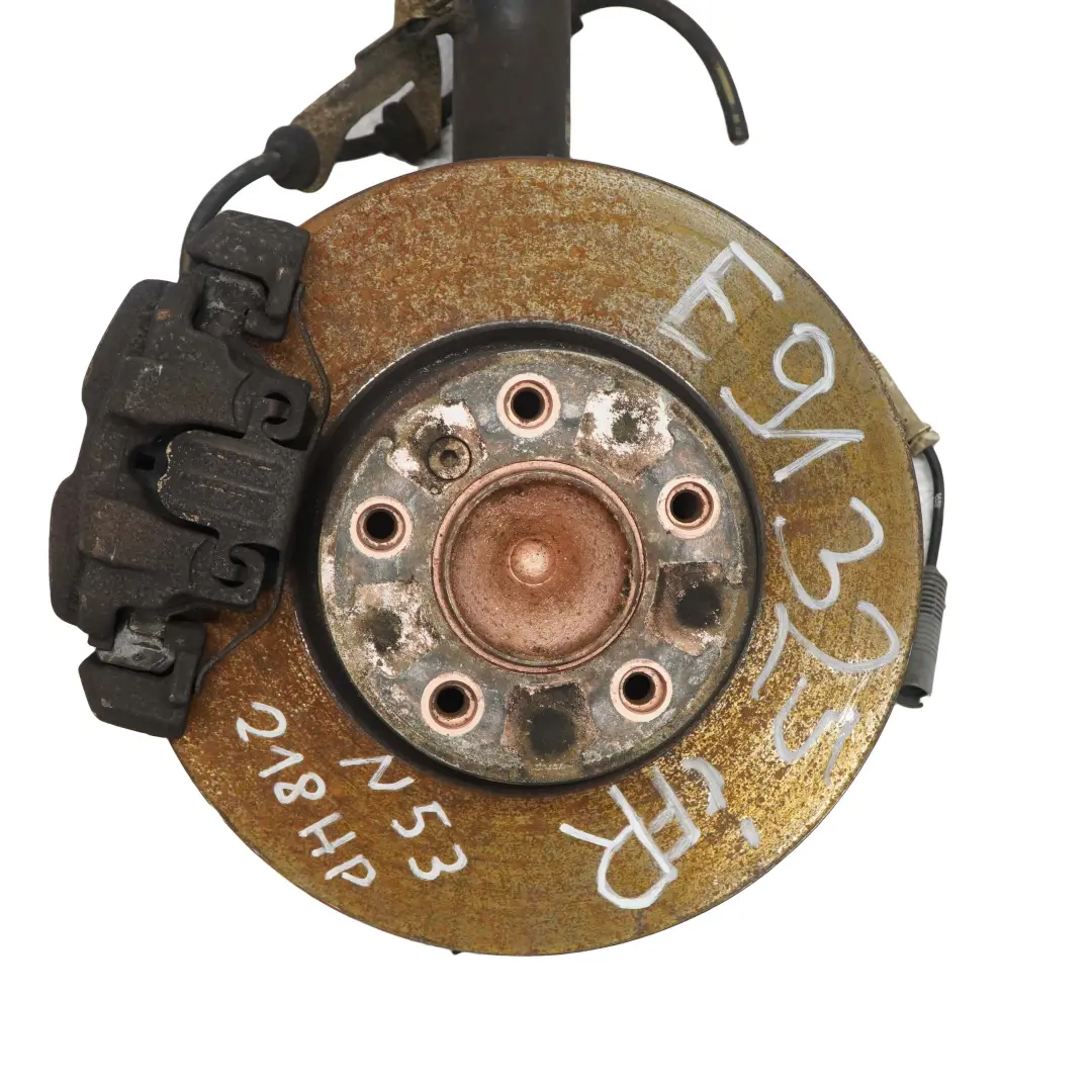 BMW E91 Touring 325i N53 Delantero Derecho Resorte Strut Freno Suspension Pierna - SKU 6786014-5 - Número de pieza 6786014