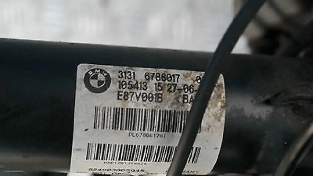 BMW E87 LCI 116i N43 Amortyzator Zwrotnica Lewa - SKU 6786017-11 - Numer Części 31316786017
