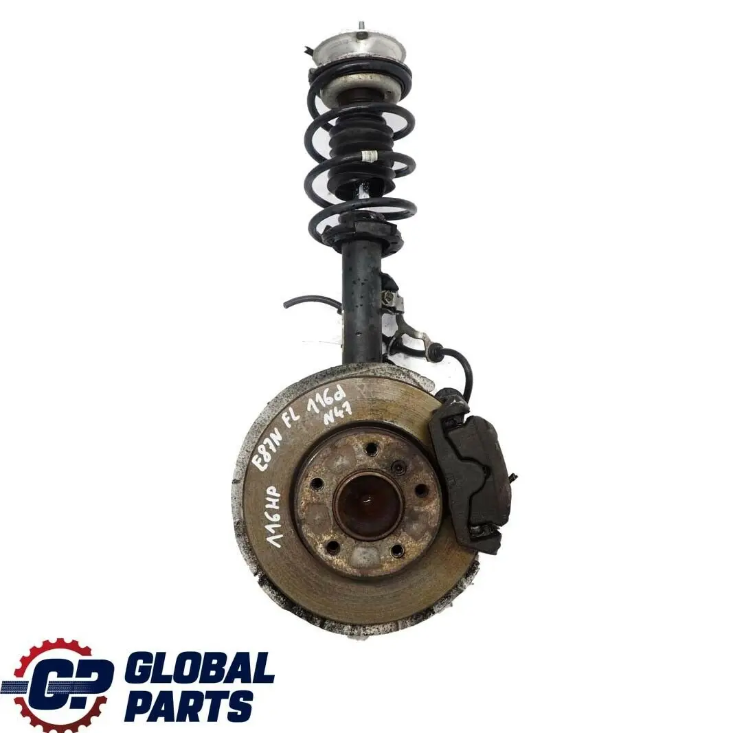 BMW 1 E87 LCI 116d N47 Front Left N/S Spring Strut Brake Suspension Leg Hub - SKU 6786017-2 - Part number 6786017