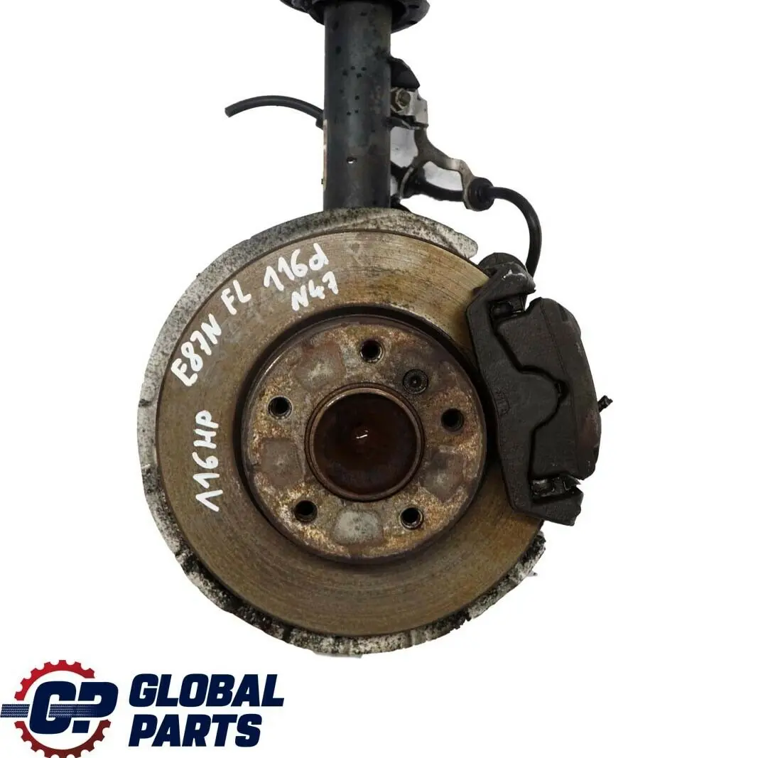 BMW 1 E87 LCI 116d N47 Front Left N/S Spring Strut Brake Suspension Leg Hub - SKU 6786017-2 - Part number 6786017