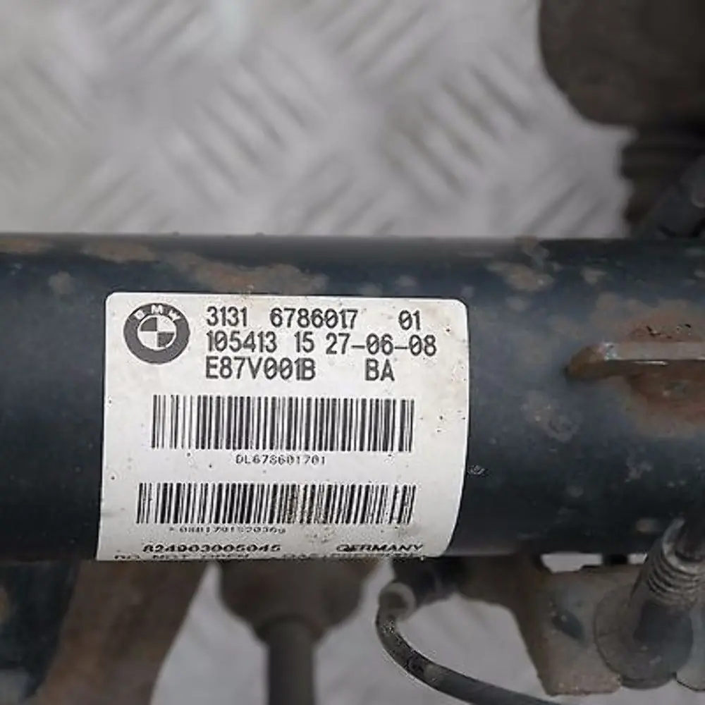 BMW 1 Series E81 116i N43 Front Left N/S Spring Strut Brake Suspension Leg Hub - SKU 6786017-3 - Part number 31316786017