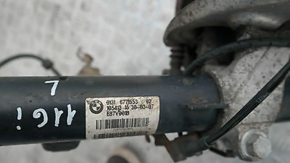BMW 1 Series E87N 116i Front Left N/S spring strut brake suspension leg hub axle - SKU 6786017-5 - Teilenummer 31316786017