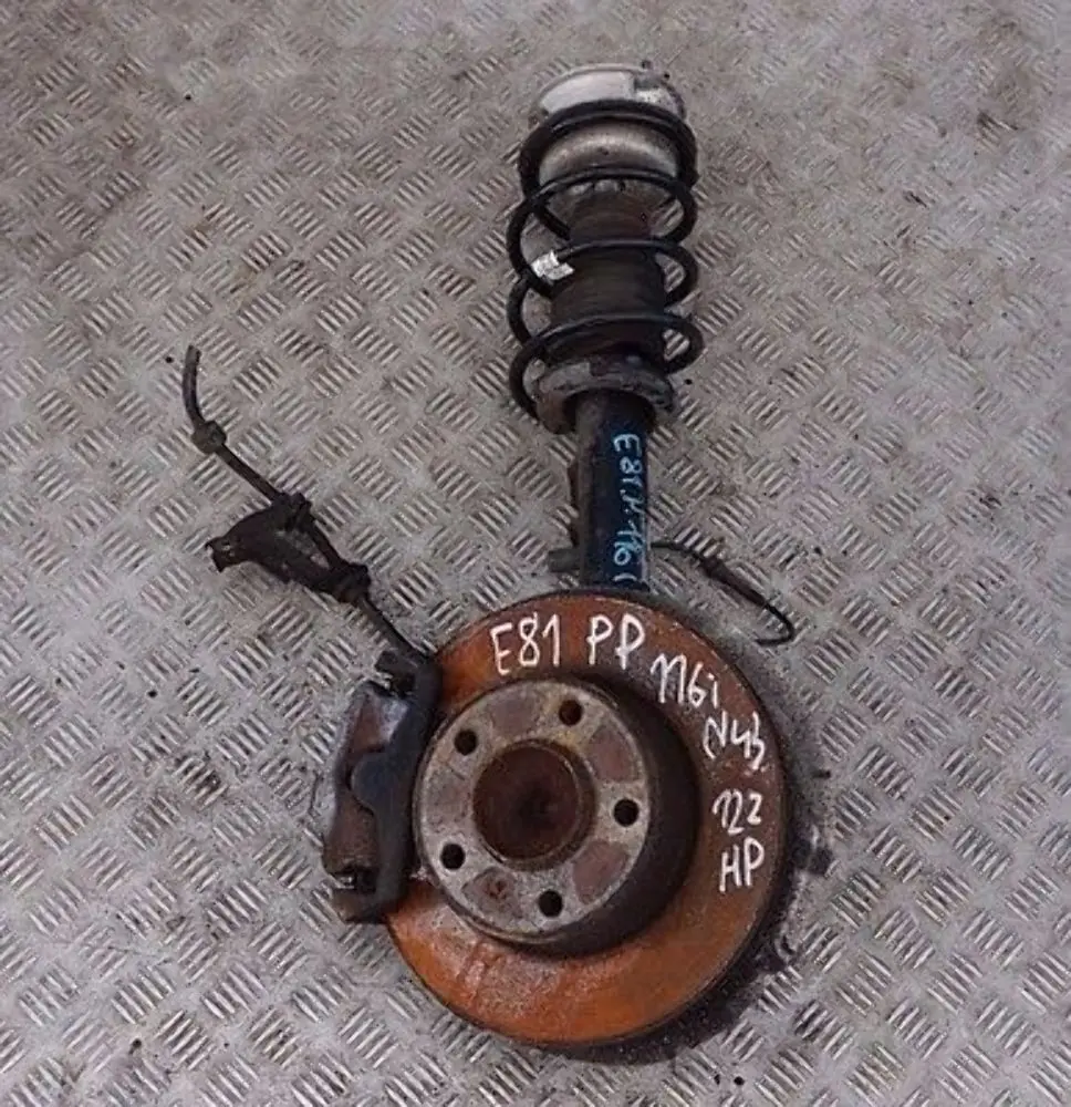 BMW 1 Series E81 116i N43 Front Right O/S Spring Strut Brake Suspension Axle