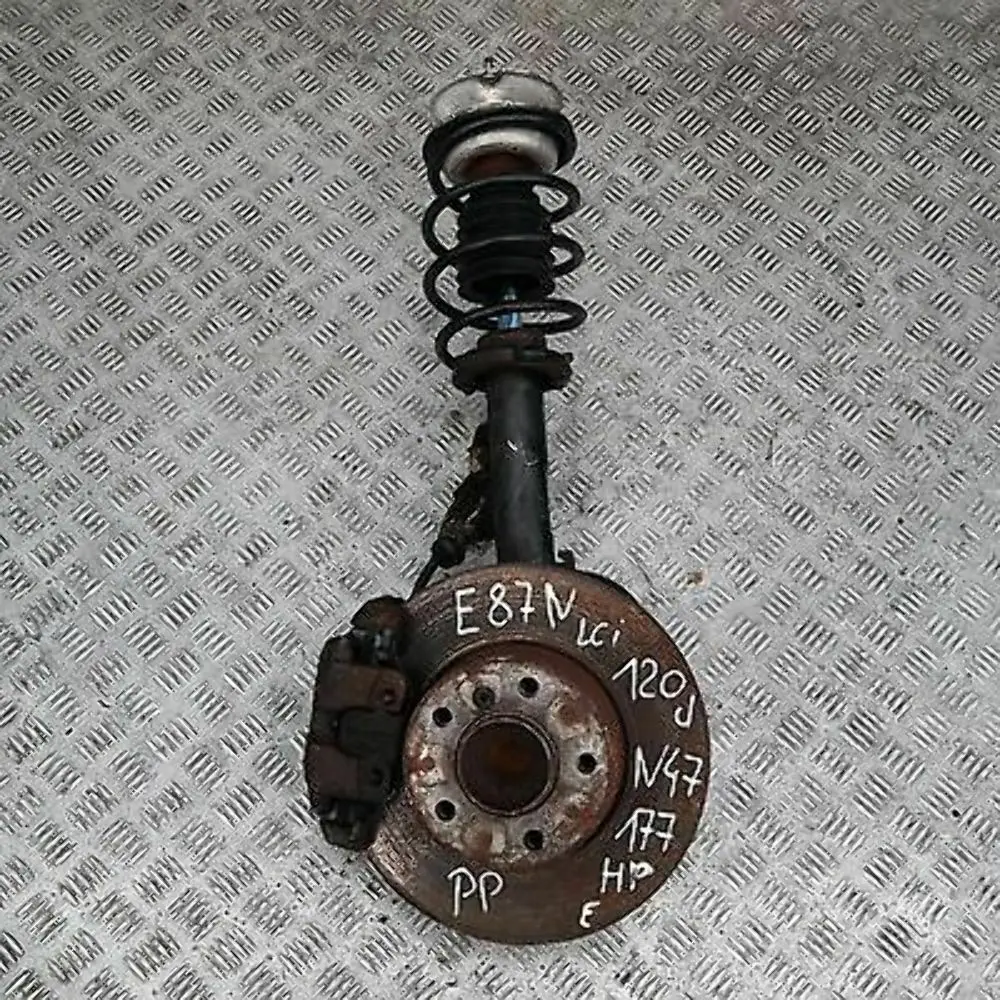 N47 Front Right O/S Spring Strut Brake Suspension Axle to BMW 1 Series E87 LCI 120d with Part number 6786018 BMW 1 Series E87 LCI 120d N47 Front Right O/S Spring Strut Brake Suspension Axle - SKU 6786018 - Part number 6786018