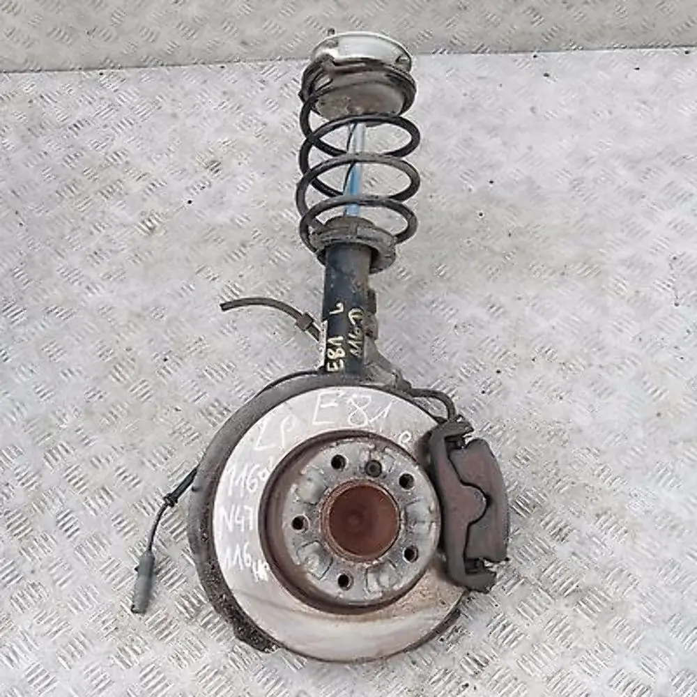 BMW E81 116d N47 FRENTE IZQUIERDO MUELLE STRUT HUB PIERNA FRENO SUSPENSIÓN - SKU 6786021-1 - Número de pieza 6786021