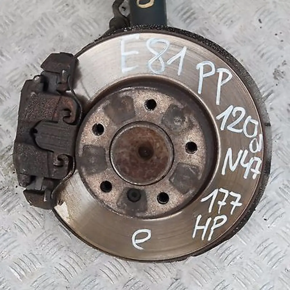 BMW E81 120D Front Right O/S Spring Strut Brake Suspension Leg Hub Axle - SKU 6786022 - Part number 6786022