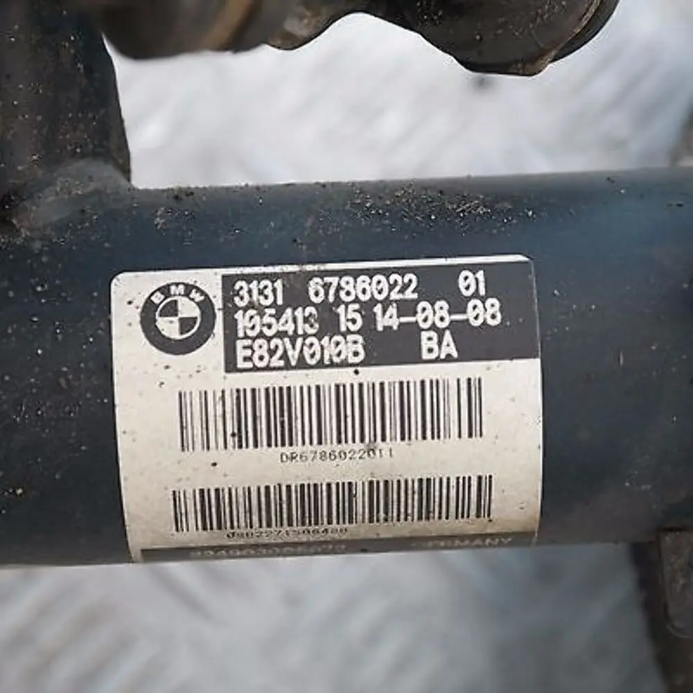 BMW E82 123d N47S Amortyzator zwrotnica prawa - SKU 6786022 - Numer Części 6786022