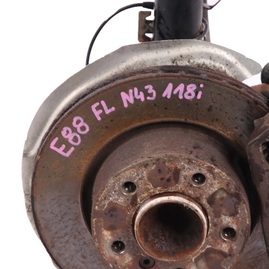 N43 Front Left N/S Suspension Leg Axle Brake Disc to BMW E88 Cabrio 118i with Part number 6786025 BMW E88 Cabrio 118i N43 Front Left N/S Suspension Leg Axle Brake Disc - SKU 6786025-2 - Part number 6786025