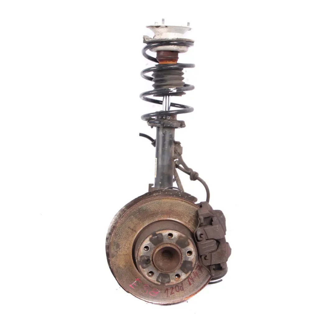 N47 Sospensione anteriore sinistra Gamba Asse Freno Disco per BMW E88 Cabrio 118d con numero di parte 6786025 BMW E88 Cabrio 118d N47 Sospensione anteriore sinistra Gamba Asse Freno Disco - SKU 6786025 - Numero di parte 6786025