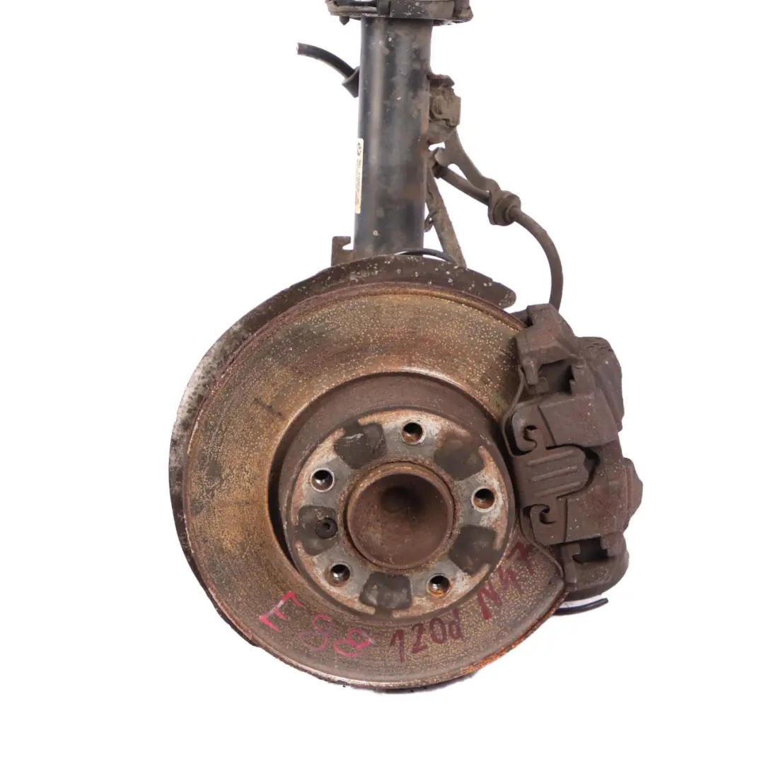 BMW E88 Cabrio 118d N47 Vorderradaufhängung Links Beinachse Bremsscheibe - SKU 6786025 - Teilenummer 6786025