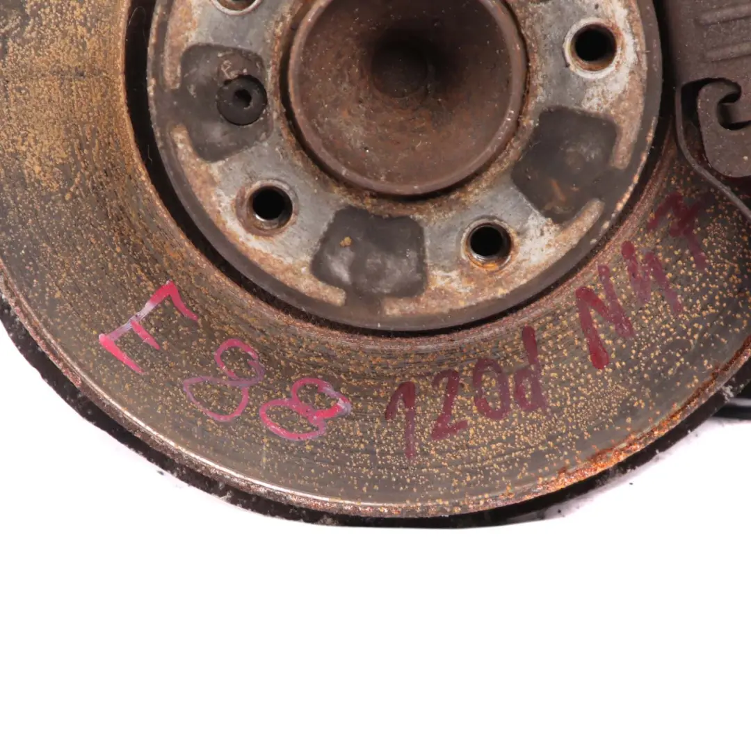 N47 Vorderradaufhängung Links Beinachse Bremsscheibe für BMW E88 Cabrio 118d mit Teilenummer 6786025 BMW E88 Cabrio 118d N47 Vorderradaufhängung Links Beinachse Bremsscheibe - SKU 6786025 - Teilenummer 6786025
