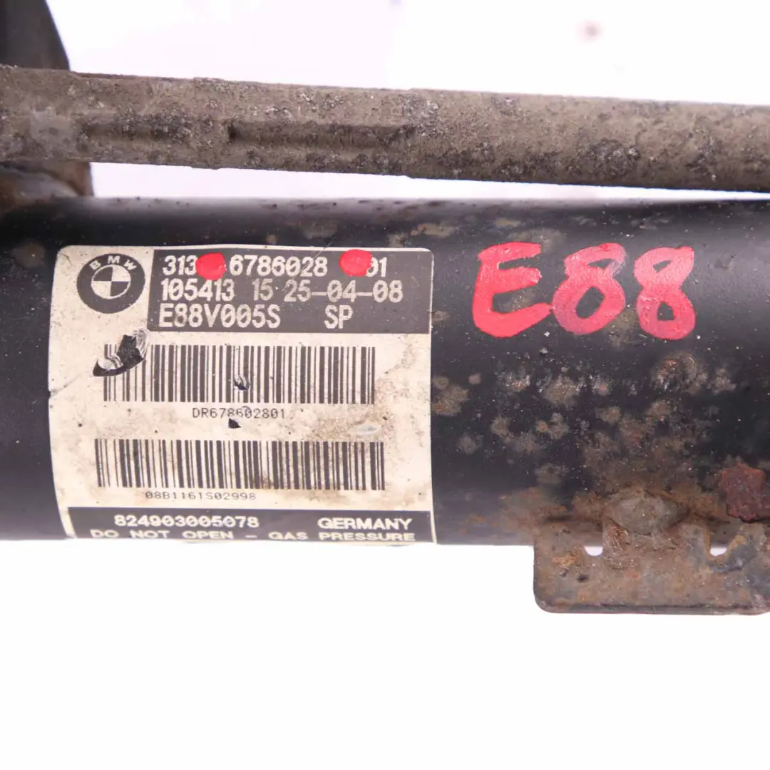 Puntone Molla Anteriore Destro M Sport Sospensione per BMW E88 con numero di parte 6786028 BMW E88 Puntone Molla Anteriore Destro M Sport Sospensione - SKU 6786028 - Numero di parte 6786028