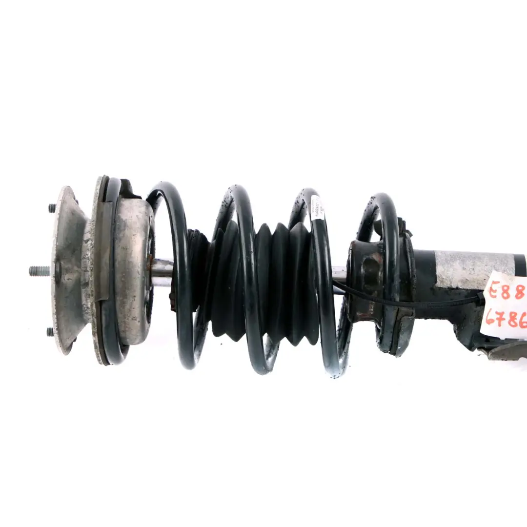 Strut BMW E88 Front Left N/S M Sport Suspension Shock Absorber to Spring with Part number 6786031 Spring Strut BMW E88 Front Left N/S M Sport Suspension Shock Absorber - SKU 6786031 - Part number 6786031