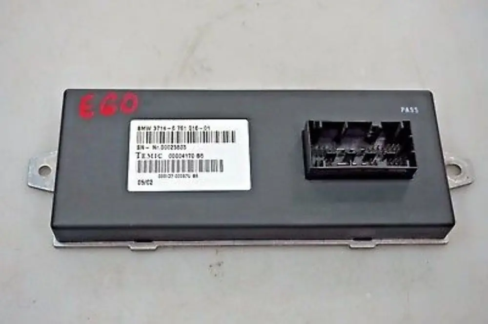 BMW Fila E60 E65 Centralina Dinamico Drive 6761016 37146761016 - SKU 6786139 - Numero di parte 6786139