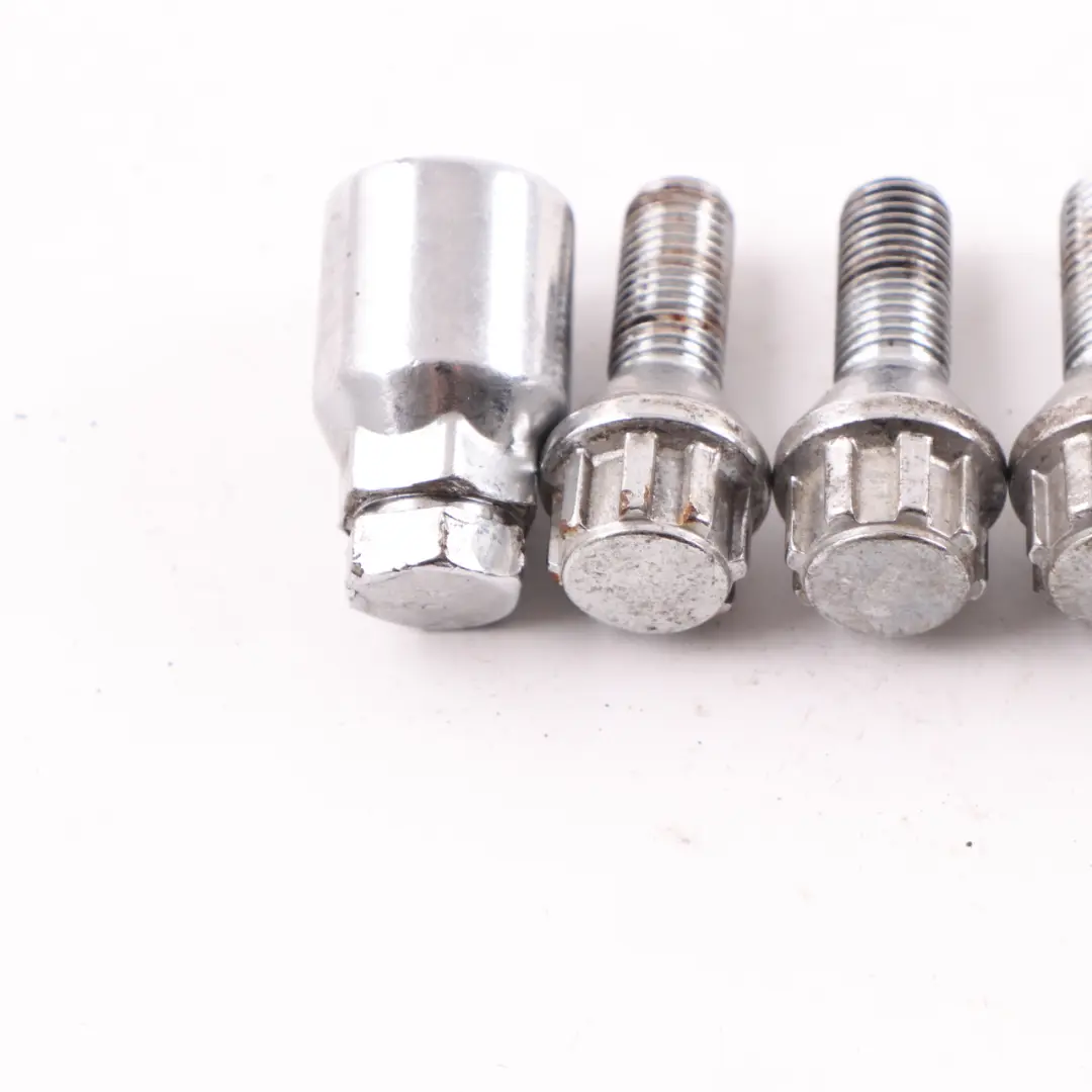 Set Locking Wheel Bolt Locks Security Nut to BMW E46 E60 E61 E81 E82 E87 E90 E91 with Part number 6786419 BMW E46 E60 E61 E81 E82 E87 E90 E91 Set Locking Wheel Bolt Locks Security Nut - SKU 6786419-2 - Part number 6786419