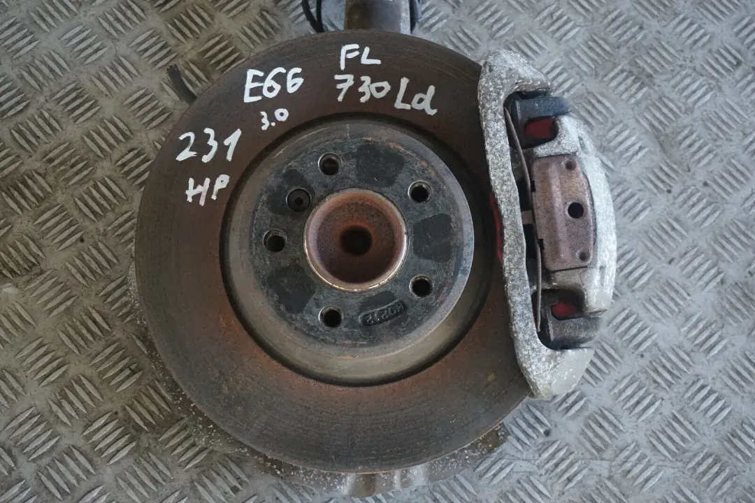 BMW 7 er E66 730Ld M57N2 231HP Stoßdämpfer Federbein vorn links Schwenklager - SKU 6786531 - Teilenummer 6786531