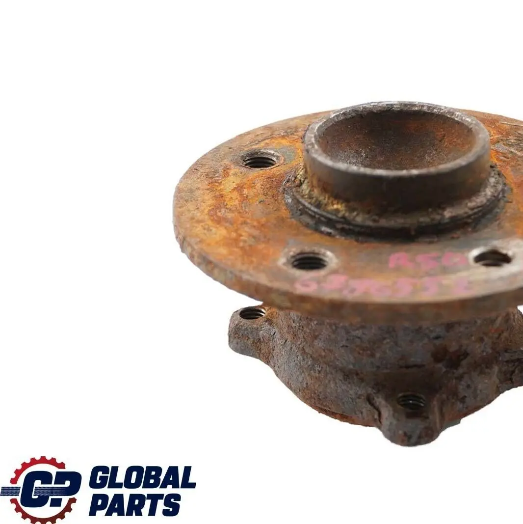 Axle Suspension Wheel Bearing Hub to Mini R55 R56 R57 R58 R59 Rear with Part number 6786552 Mini R55 R56 R57 R58 R59 Rear Axle Suspension Wheel Bearing Hub - SKU 6786552 - Part number 6786552