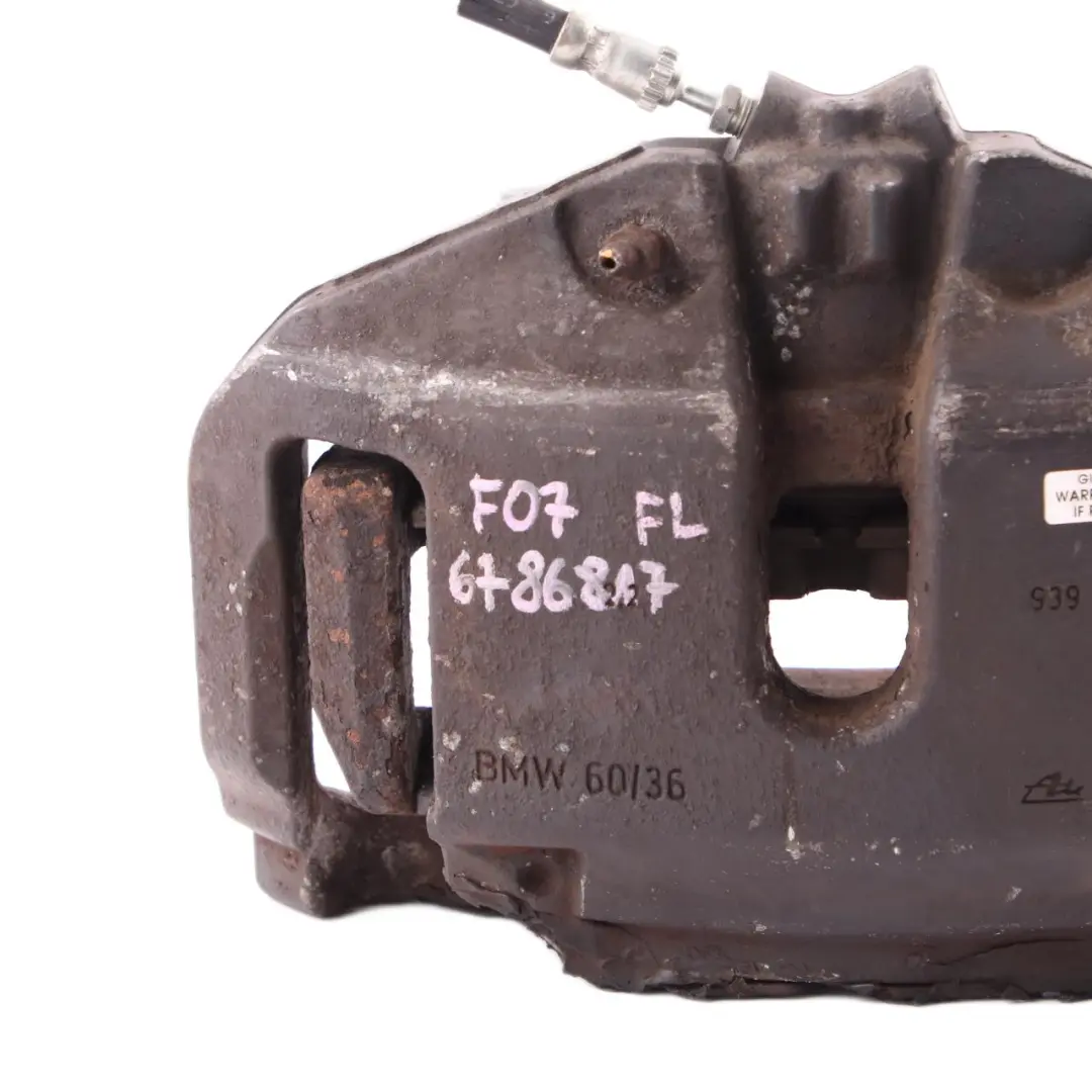 Rueda Delantera Izquierda Pinza de Freno 60/36 para BMW F01 F10 F11 F12 con número de pieza 6786817 BMW F01 F10 F11 F12 Rueda Delantera Izquierda Pinza de Freno 60/36 - SKU 6786817 - Número de pieza 6786817