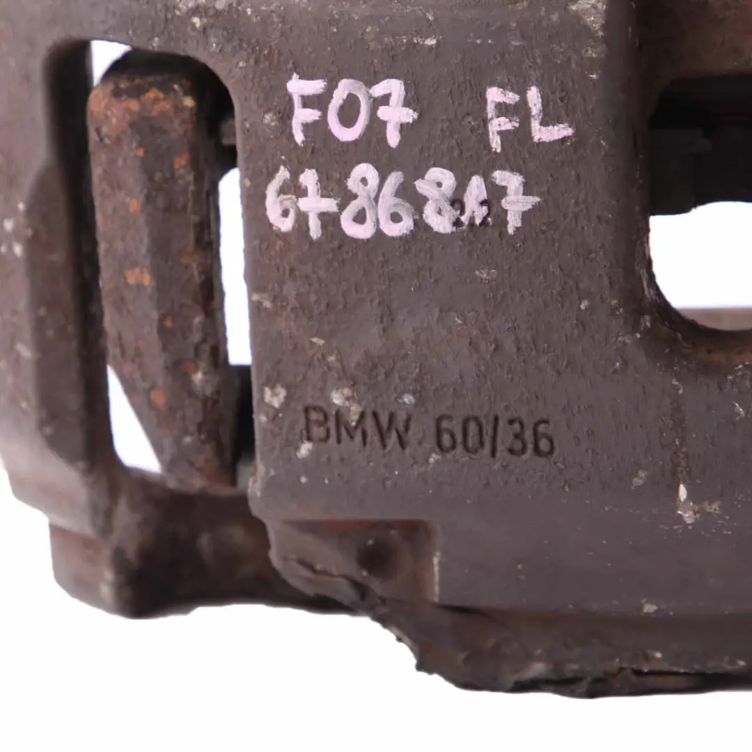 Rueda Delantera Izquierda Pinza de Freno 60/36 para BMW F01 F10 F11 F12 con número de pieza 6786817 BMW F01 F10 F11 F12 Rueda Delantera Izquierda Pinza de Freno 60/36 - SKU 6786817 - Número de pieza 6786817