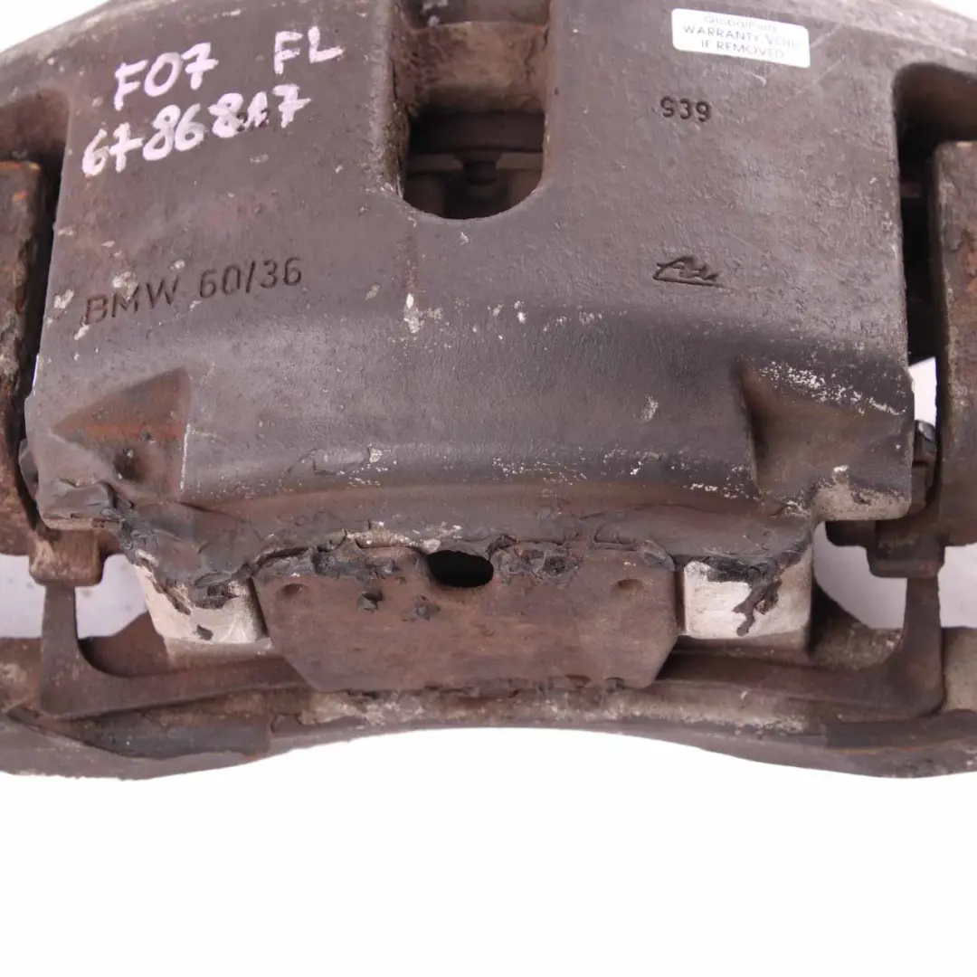 Rueda Delantera Izquierda Pinza de Freno 60/36 para BMW F01 F10 F11 F12 con número de pieza 6786817 BMW F01 F10 F11 F12 Rueda Delantera Izquierda Pinza de Freno 60/36 - SKU 6786817 - Número de pieza 6786817