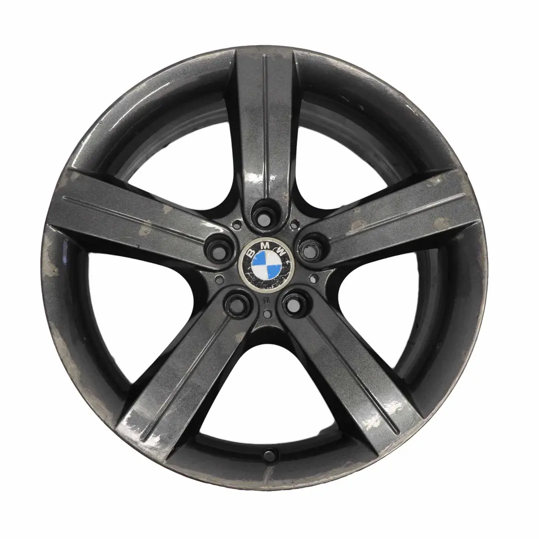 Alloy Wheel Rim 19" 8J ET:37 Star Spoke 199 to BMW E90 E91 E92 Black with Part number 6786889 BMW E90 E91 E92 Black Alloy Wheel Rim 19" 8J ET:37 Star Spoke 199 - SKU 6786889-1 - Part number 6786889