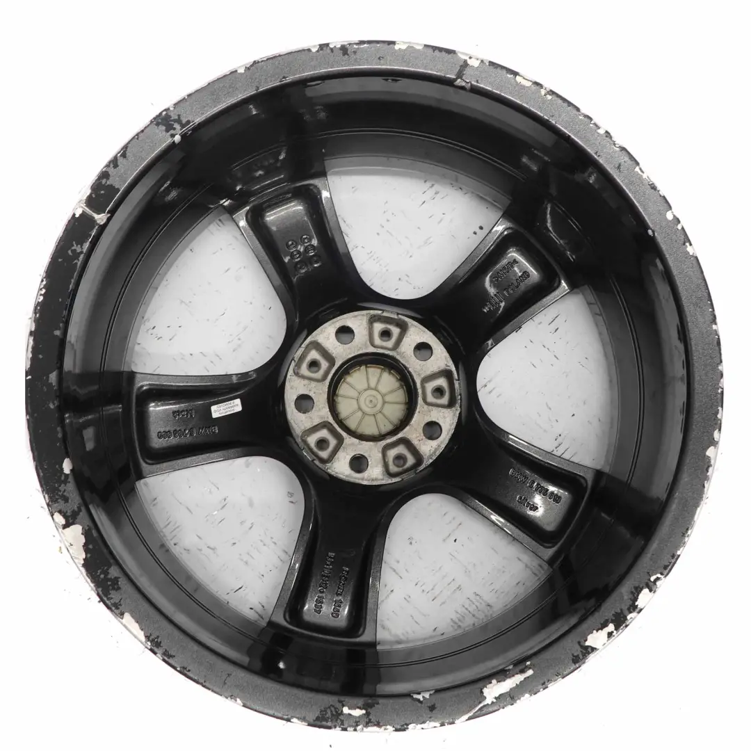 Cerchio ruota in lega nera 19" 8J ET:37 Star Spoke 199 per BMW E90 E91 E92 con numero di parte 6786889 BMW E90 E91 E92 Cerchio ruota in lega nera 19" 8J ET:37 Star Spoke 199 - SKU 6786889-1 - Numero di parte 6786889