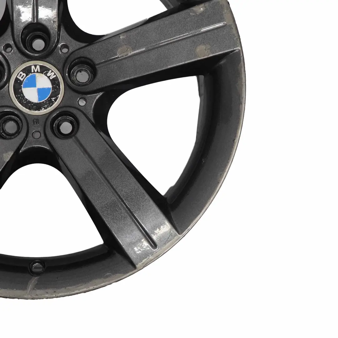 BMW E90 E91 E92 Black Alloy Wheel Rim 19" 8J ET:37 Star Spoke 199 - SKU 6786889-1 - Part number 6786889