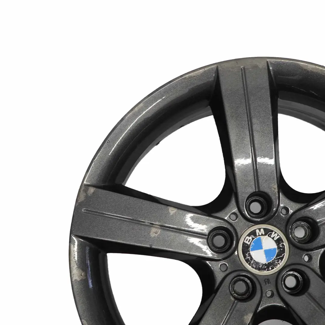 BMW E90 E91 E92 Black Alloy Wheel Rim 19" 8J ET:37 Star Spoke 199 - SKU 6786889-1 - Part number 6786889